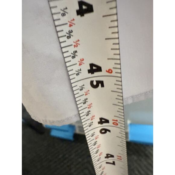 Jason Wu Blue Midi Dress Size 14 Sleeveless Gathered Waist A-Line - Picture 14 of 16